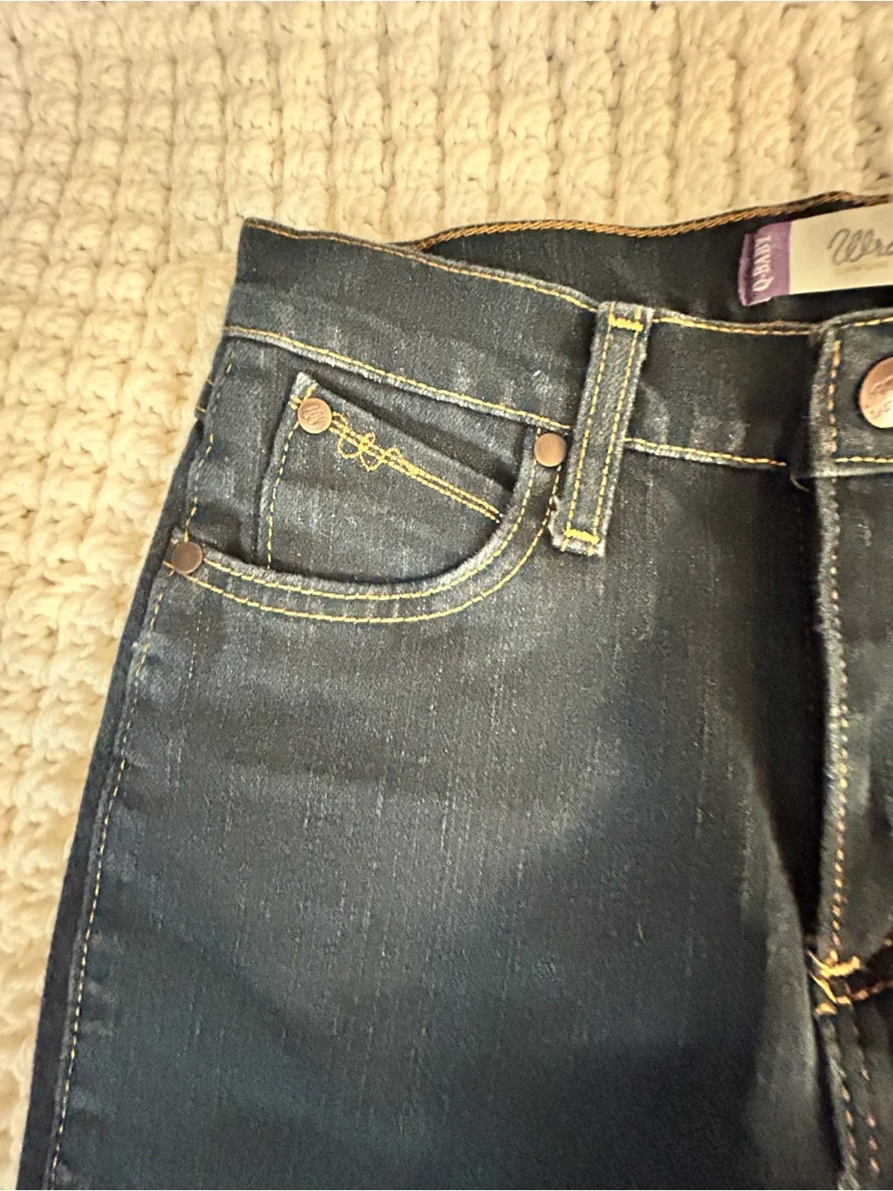 Wrangler Kids Dark Indigo Flare Jeans